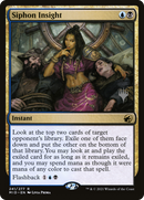 Siphon Insight (PPMID-241P) [Promo Pack: Innistrad: Midnight Hunt Promos] Foil
