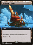 Reliquary Tower (Extended Art) (CMR-710) [Commander Legends] Foil