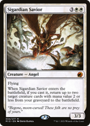 Sigardian Savior (PPMID-34P) [Promo Pack: Innistrad: Midnight Hunt Promos] Foil