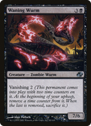 Waning Wurm (PLC-083) [Planar Chaos] Foil