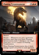 Flaming Tyrannosaurus (Extended Art) (WHO-385) [Doctor Who]