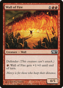 Wall of Fire (M13-156) [Magic 2013]