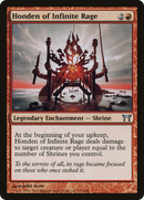 Honden of Infinite Rage (CHK-172) [Champions of Kamigawa] Foil