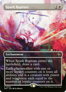 Spark Rupture (Borderless) (MAT-055) (Showcase) [March of the Machine: The Aftermath] Foil