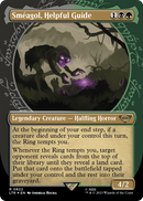 Smeagol, Helpful Guide (Showcase) (Surge Foil) (LTR-822) (Borderless) [The Lord of the Rings: Tales of Middle-earth] Foil