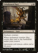 Unhallowed Pact (AVR-124) [Avacyn Restored]