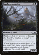 Feral Abomination (M20-101) [Core Set 2020] Foil
