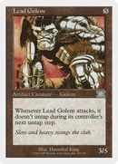 Lead Golem (6ED-296) [Classic Sixth Edition]