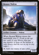 Bronze Walrus (CLB-302) [Commander Legends: Battle for Baldur's Gate] Foil
