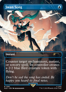 Swan Song (SLD-1591) (Borderless) [Secret Lair Drop] Foil