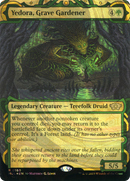 Yedora, Grave Gardener (Halo Foil) (MUL-160) (Showcase) (Borderless) [Multiverse Legends] Foil