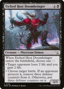 Etched Host Doombringer (MOM-102) [March of the Machine]