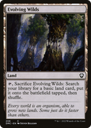 Evolving Wilds (DMC-208) [Dominaria United Commander]