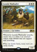 Leonin Warleader (M19-023) [Core Set 2019] Foil