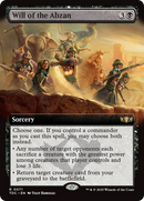 Will of the Abzan (Extended Art) (TDC-071) [Commander: Tarkir: Dragonstorm]