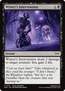 Winter's Intervention (DSK-123) [Duskmourn: House of Horror] Foil