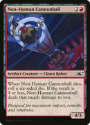 Non-Human Cannonball (Galaxy Foil) (UNF-401) [Unfinity] Foil