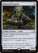 Stonecoil Serpent (ELD-235) [Throne of Eldraine] Foil