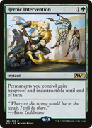 Heroic Intervention (PPM21-188P) [Promo Pack: Core Set 2021 Promos] Foil