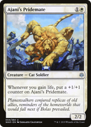 Ajani's Pridemate (WAR-004) [War of the Spark] Foil