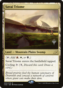 Savai Triome (PPIKO-253P) [Promo Pack: Ikoria: Lair of Behemoths Promos]