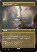 Command Tower (SLD-1697) (Borderless) [Secret Lair Drop] Foil