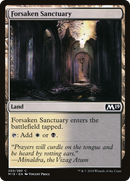 Forsaken Sanctuary (M19-250) [Core Set 2019] Foil