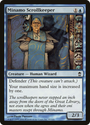 Minamo Scrollkeeper (SOK-045) [Saviors of Kamigawa]