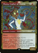 Pietra, Crafter of Clowns (Showcase) (Galaxy Foil) (UNF-519) [Unfinity] Foil