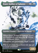 Ezuri, Stalker of Spheres (Showcase) (ONE-317) (Borderless) [Phyrexia: All Will Be One] Foil