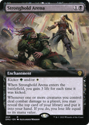 Stronghold Arena (Extended Art) (DMU-404) [Dominaria United] Foil