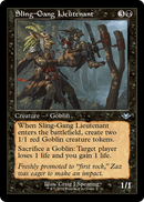 Sling-Gang Lieutenant (Retro Frame) (MH1-008) [Modern Horizons 1 Timeshifts] Foil