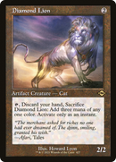Diamond Lion (Retro Frame) (MH2-427) [Modern Horizons 2] Etched Foil