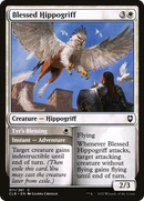 Blessed Hippogriff (CLB-011) [Commander Legends: Battle for Baldur's Gate] Foil
