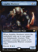 Amphin Mutineer (Extended Art) (CMR-629) [Commander Legends]