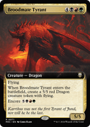 Broodmate Tyrant (Extended Art) (M3C-071) [Modern Horizons 3 Commander]