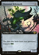 Perennial Behemoth (Extended Art) (BRO-350) [The Brothers' War] Foil