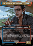 Ian Malcolm, Chaotician (Borderless) (REX-013) [Jurassic World Collection] Foil