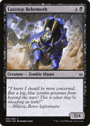 Lazotep Behemoth (WAR-095) [War of the Spark] Foil
