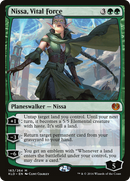 Nissa, Vital Force (PPZNR-163) [Promo Pack: Kaladesh Promos] Foil