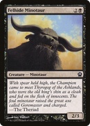 Felhide Minotaur (THS-087) [Theros] Foil