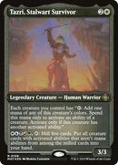 Tazri, Stalwart Survivor (Foil Etched) (MAT-106) [March of the Machine: The Aftermath] Foil