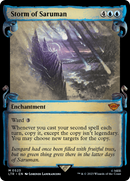 Storm of Saruman (Showcase Scrolls) (LTR-523) [The Lord of the Rings: Tales of Middle-earth] Foil