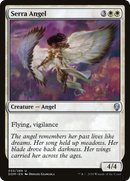 Serra Angel (DOM-033) [Dominaria] Foil