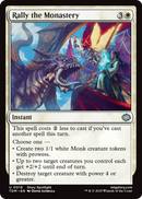 Rally the Monastery (TDM-019) [Tarkir: Dragonstorm] Foil