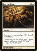 Bar the Door (DKA-002) [Dark Ascension] Foil