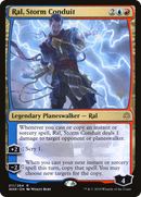Ral, Storm Conduit (PPELD-211P) [Promo Pack: War of the Spark Promos] Foil