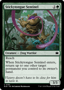 Stickytongue Sentinel (BLB-193) [Bloomburrow] Foil