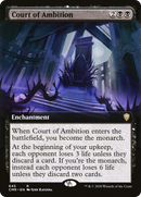 Court of Ambition (Extended Art) (CMR-645) [Commander Legends] Foil