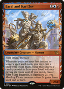 Baral and Kari Zev (Showcase) (MOM-302) [March of the Machine] Foil